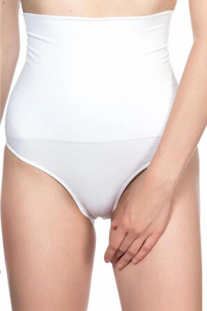 Kadın Dikişsiz Alttan Çıtçıtlı Çift Kat Slip Korse 2019