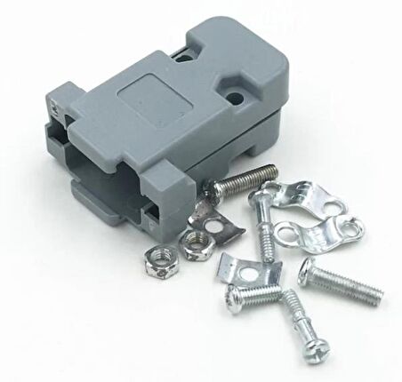 15 Pin Erkek D-Sub Konnektör (Vga Erkek Konnektör)+kapak
