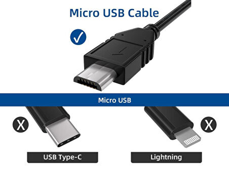 Micro Usb Kablo 50 cm 10 adet