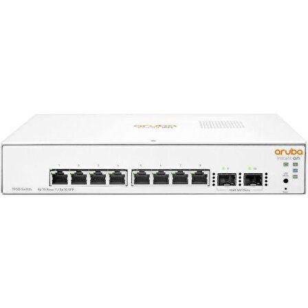 HP ARUBA ION JL680A 1930-8G 8 PORT GIGABIT SWITCH 2 SFP (JL380A YERİNE)