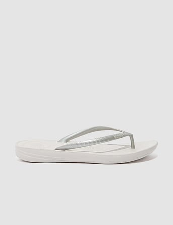 FitFLop FitFlop IQUSHION ERGONOMIC E54 Gümüş Kadın Parmak Arası Terlik