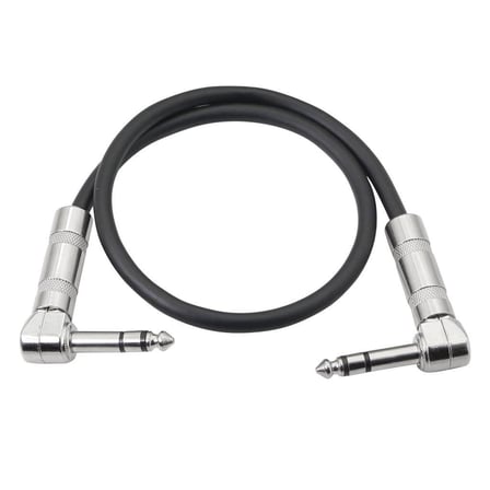 6.3 mm Trs Kablo 90 derece 50 cm