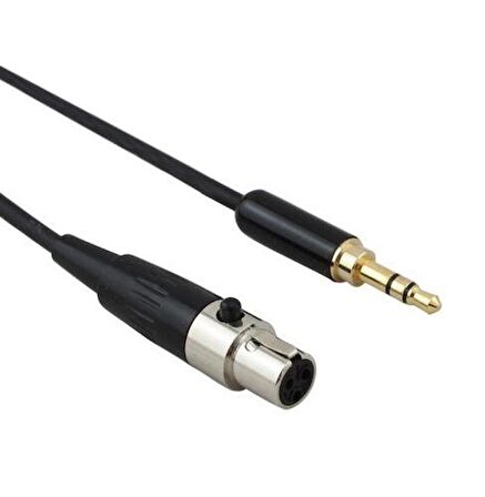 AKG K371BT Beyerdynamic DT177X Kulaklık Kablosu 2 metre 4 pin mini xlr-3.5 mm stereo