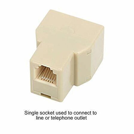 2 li telefon Çoklayıcı 6 pinli