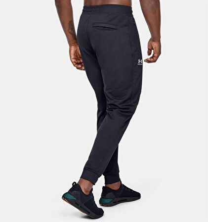 A1290261-001-001 Under Armour Sportstyle Trıcot Jogger Erkek Eşofman Altı Siyah