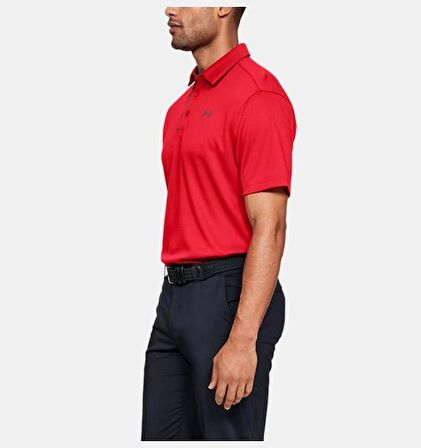 Under Armour Tech Polo KIRMIZI Erkek Polo Tshirt
