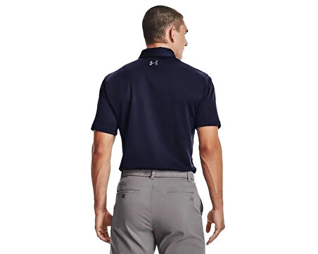 Under Armour Tech Polo Erkek Antrenman Polo Tişört 1290140-410 Lacivert