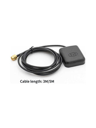 Gps Anten - 1575.42MHZ - 1 x 5m Kablolu Sma Konektörlü