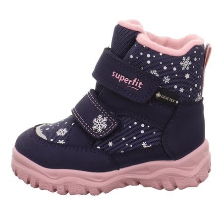 Superfit Husky Kız Çocuk Su Geçirmez Gore-Tex Bot - Lacivert Pudra 006045-8020