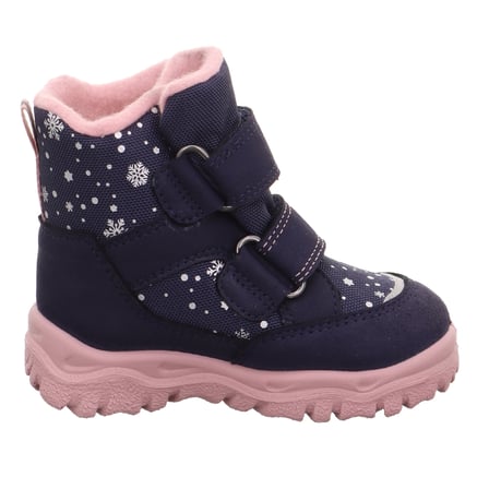 Superfit Husky Kız Çocuk Su Geçirmez Gore-Tex Bot - Lacivert Pudra 006045-8020