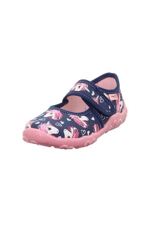 Superfit Bonny Kız Çocuk Ev Kreş Ayakkabısı Unicorn - Lacivert 800283-8090