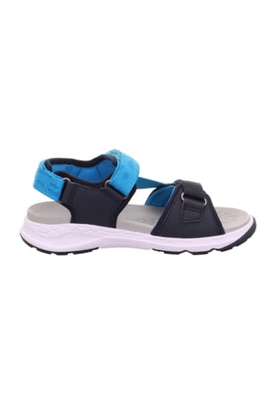 Superfit Criss Cross Çocuk Sandalet - Lacivert Mavi 000580-8040
