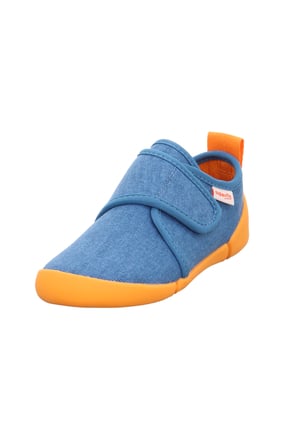 Superfit Venti Çocuk Ev Kreş Ayakkabısı - Mavi Turuncu 006700-8020