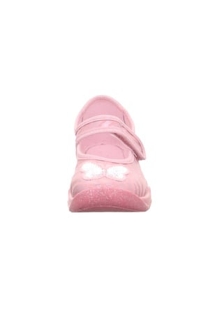 Superfit Bubble Kız Çocuk Ev Kreş Ayakkabısı Kelebek - Pembe 006271-5570