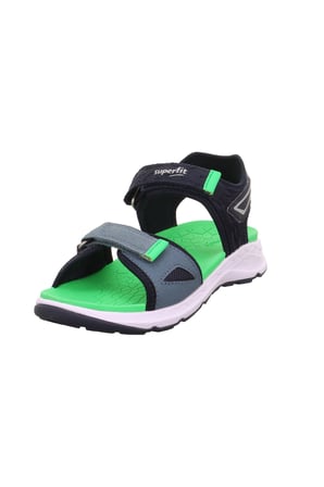 Superfit Criss Cross Çocuk Sandalet - Lacivert Yeşil 000588-8000