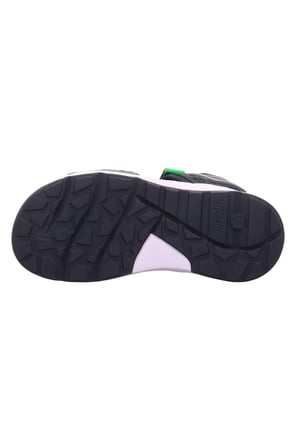 Superfit Criss Cross Çocuk Sandalet - Lacivert Yeşil 000588-8000