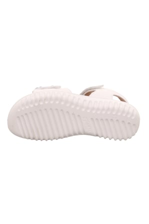 Superfit Sparkle Kız Çocuk Sandalet Çiçekli - Açık Krem 009019-1000