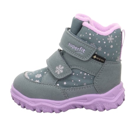 Superfit Husky Kız Çocuk Su Geçirmez Gore-Tex Bot - Açık Yeşil Lila 006045-7510