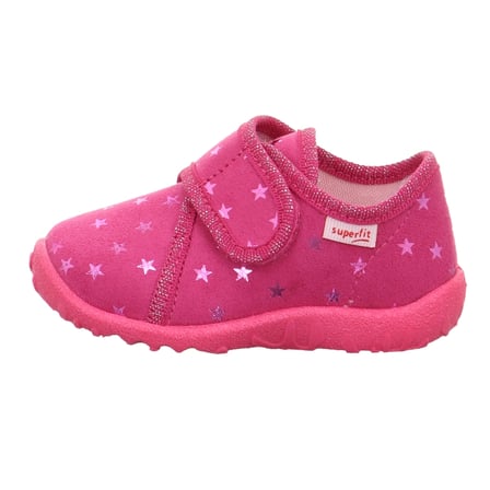 Superfit Spotty Kız Çocuk Panduf Yıldız Desenli - Fuşya 009246-5550