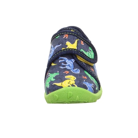 Superfit Spotty Çocuk Panduf Dinozor Desenli - Lacivert 009246-8210