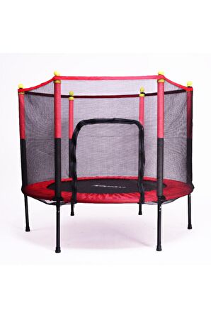Fileli Büyük Boy Trambolin 140 Cm Çap Kırmızı