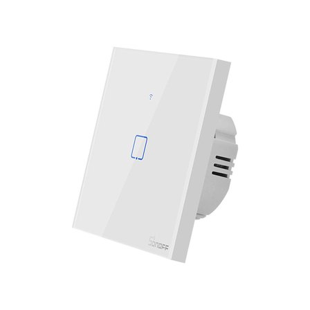 SONOFF T0-EU-1C Akıllı Dokunmatik Duvar Anahtarı 1 Kanallı
