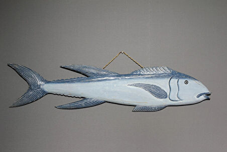 Ahşap Duvara Asmalı Balık Pano