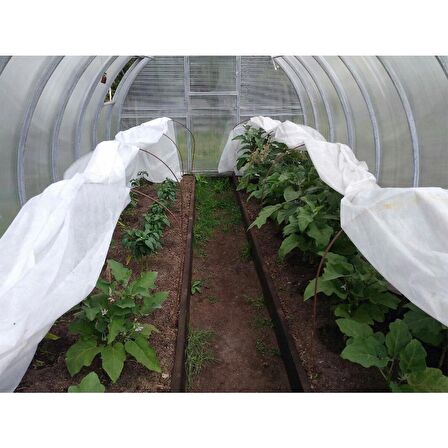 2x10 METRE 19gr AGRİL ISI DON ÖRTÜSÜ, ZİRAİ DON KIRAĞI ÖRTÜ KARPUZ ÇİLEK ÖRTÜSÜ, SERA TOPRAK ÖRTÜSÜ ELYAF BİTKİ KORUMA ÖRTÜSÜ