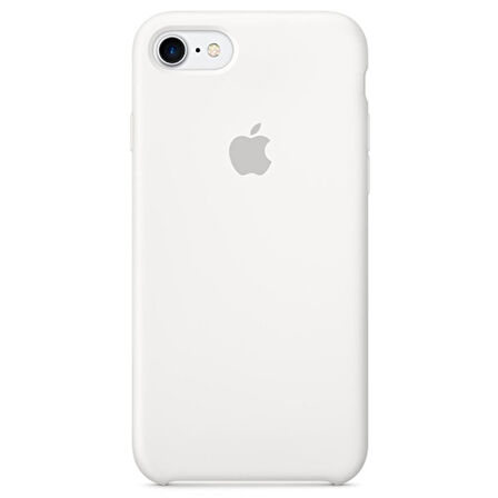 iPhone 7 Silikon Kılıf (MMWF2ZM/A) - Beyaz