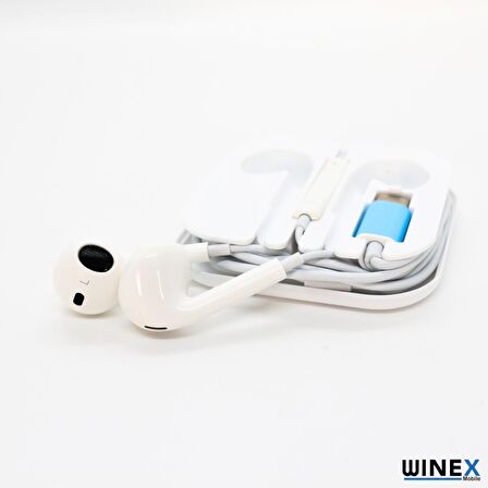 Winex JHL203 Pro3 Type-C Mikrofonlu Kablolu Kulaklık Beyaz