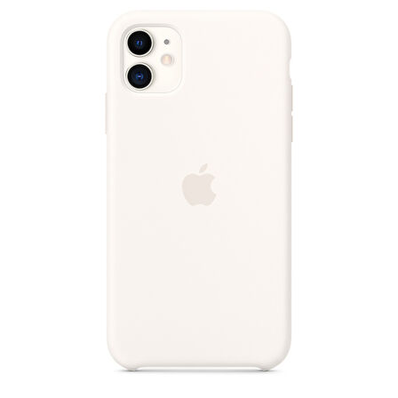 Apple iPhone 11 Silikon Kılıf (MWVX2ZM/A) - Beyaz