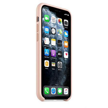 Apple iPhone 11 Pro Silikon Kılıf Kum Pembesi - MWYM2ZM/A