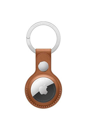 Apple AirTag Deri Anahtarlık - Klasik Kahve Outlet