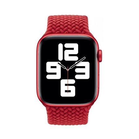 Apple Watch 44mm PRODUCT(RED) 10 Örgülü Solo Loop - MY932ZM/A