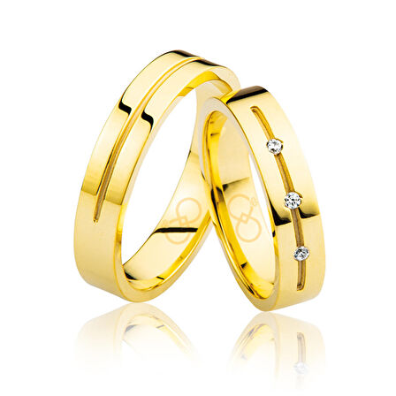 Harem Altın Sarı Altın Alyans 1902-2