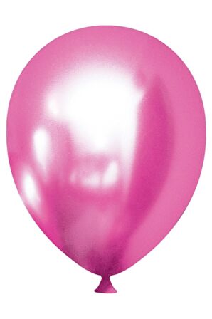 Balon Krom Balon Lüx Aynalı Helyum Balon 10 Adet