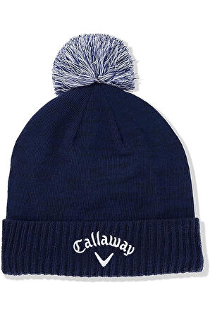 Callaway Unisex Klasik Ponponlu Lacivert Bere