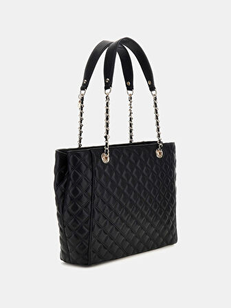 Guess Kadın Siyah Giully Büyük Tote Çanta