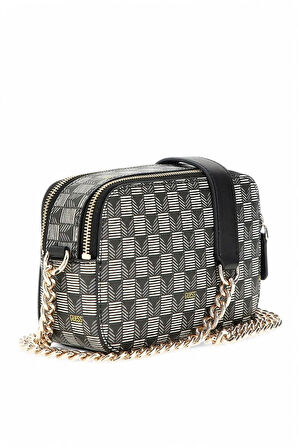 Guess G Wave Siyah Kadın Çapraz Askılı Çanta HWJT9344140