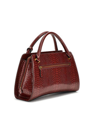 Kadın Desenli El Çantası - Kahverengi | undefined