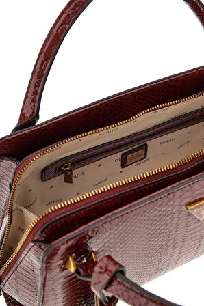 Kadın Desenli El Çantası - Kahverengi | undefined