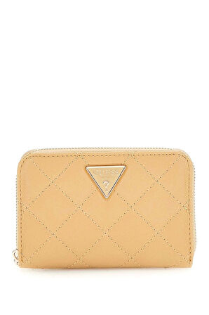 Guess Kadın Bej Eco Carly Cüzdan