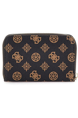 Guess Kadın Kahverengi Laurel 4G Logolu Cüzdan