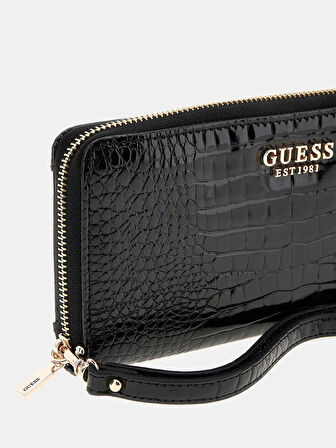 Guess Laurel Timsah Desenli Kadın Cüzdan SWCZ8500146