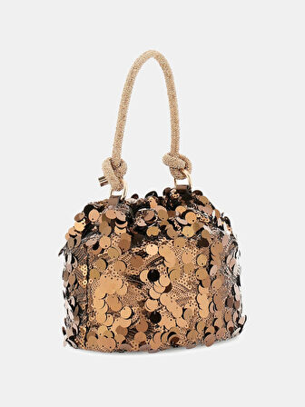 Guess Holiday Kadın Bronz El Çantası HWEG9538750-BRZ