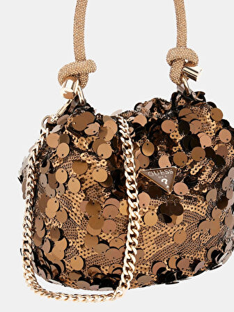 Guess Holiday Kadın Bronz El Çantası HWEG9538750-BRZ