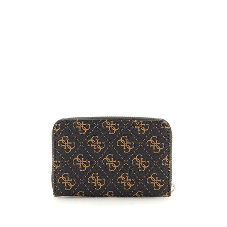 Guess Kadın Bej Laurel Orta Boy Çift Fermuarlı Organizer