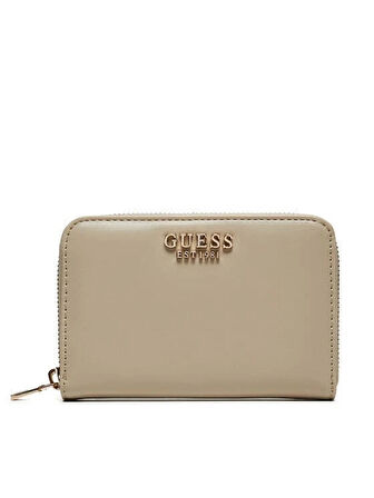 Guess Kadın Kahverengi Laurel Orta Boy Fermuarlı Cüzdan