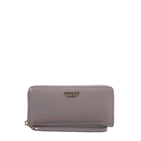 Guess Kadın Kahverengi Laurel Büyük Fermuarlı Cüzdan
