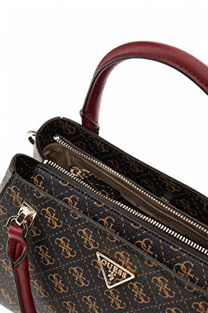 Guess Noelle Kahve Kadın Omuz Çantası HWQL7879070